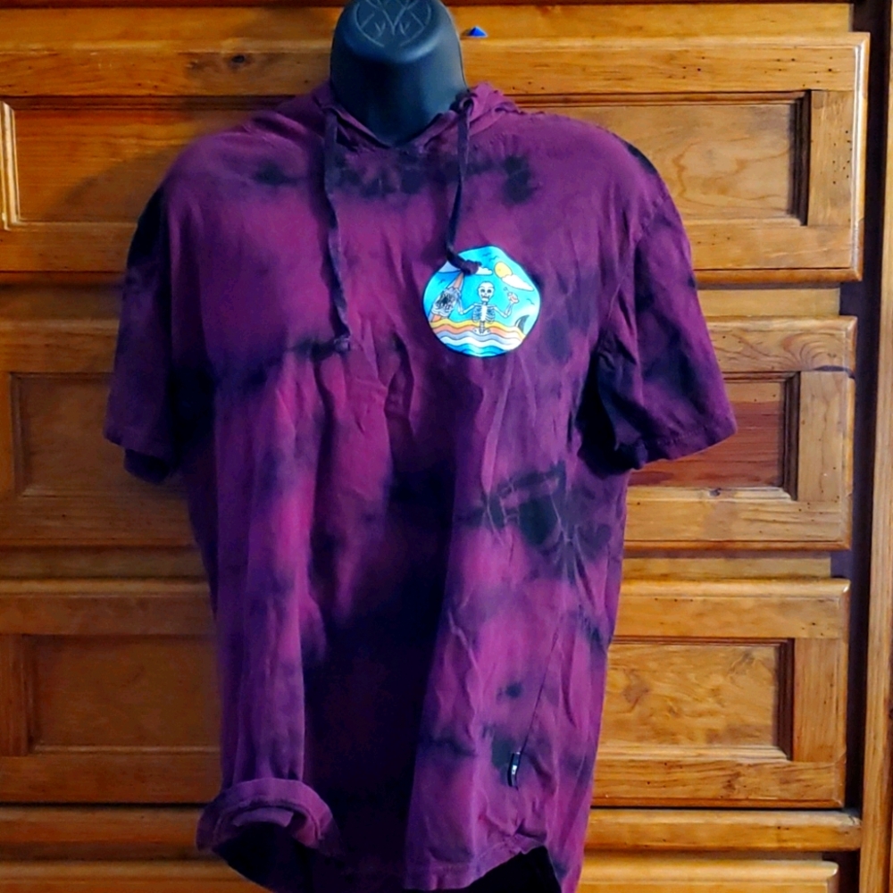 Short sleeve hoodie